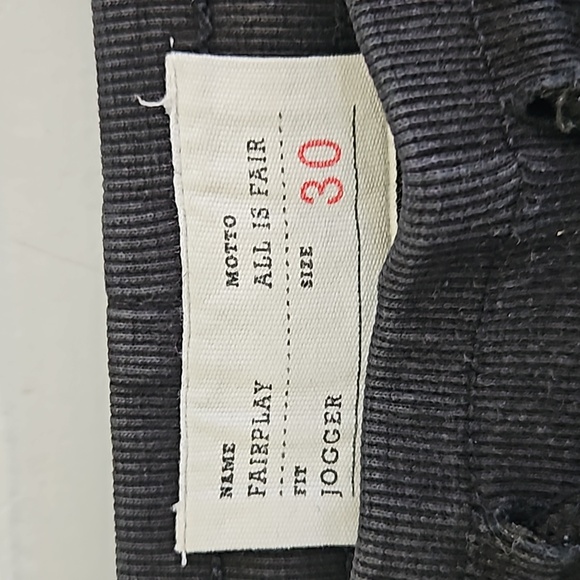2/$10 Fairplay woven joggers - Picture 2 of 7